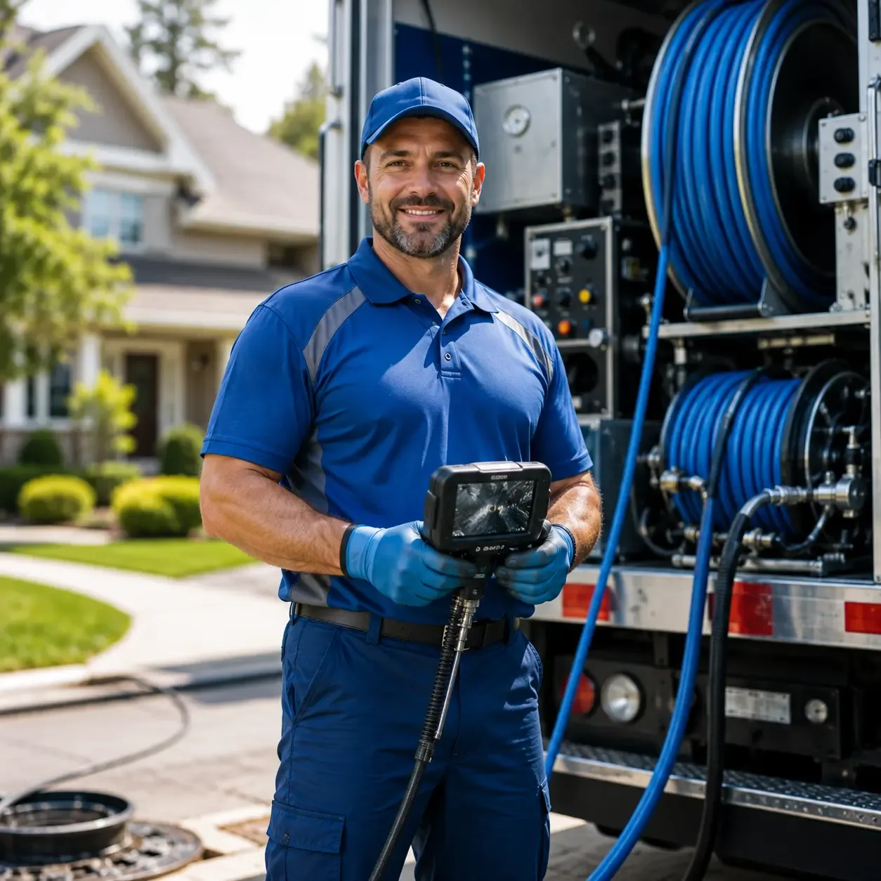Local outdoor drain cleaning specialists in North Haven, CT